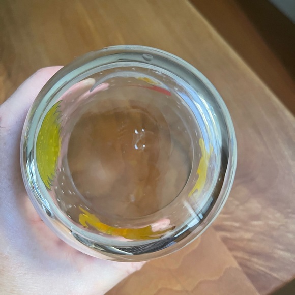 Four Vintage Libbey Christmas Glasses w Santa, Stars, and Reindeer - Picture 7 of 8